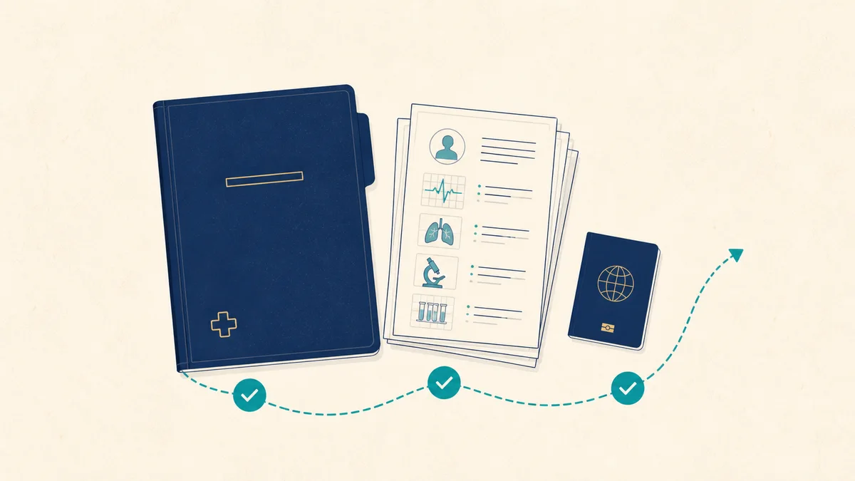 Medical Records Checklist for Treatment in China